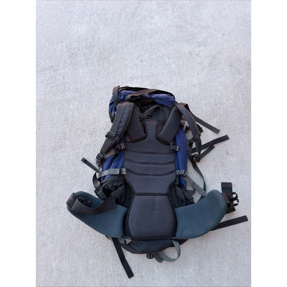 Arcteryx Bora 80 Backpacking Hiking Backpack Blue Black Large Camping Pack